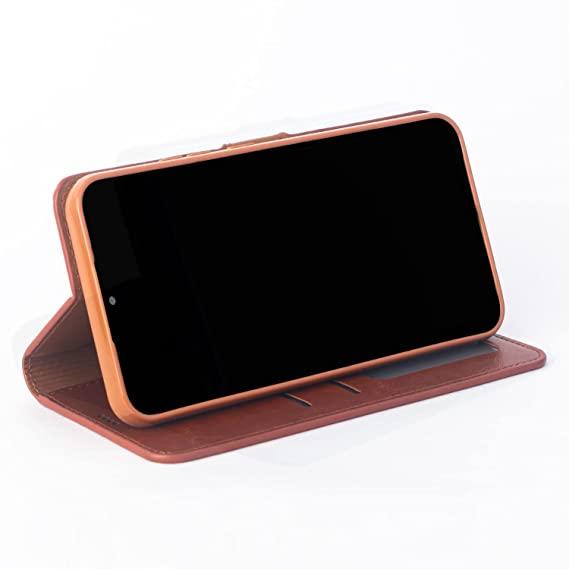 U-CASE Flip Cover for Realme P2 Pro Foldable Stand & Pocket Magnetic Closure - Aibex