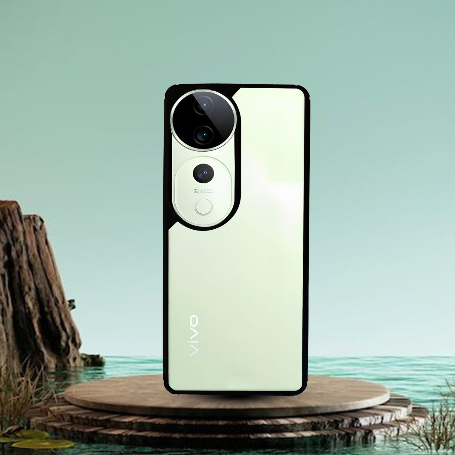 AIBEX Crystal Clear Back Cover Case for Iqoo Z9S | Shock Proof Design | Transparent Back Cover Case