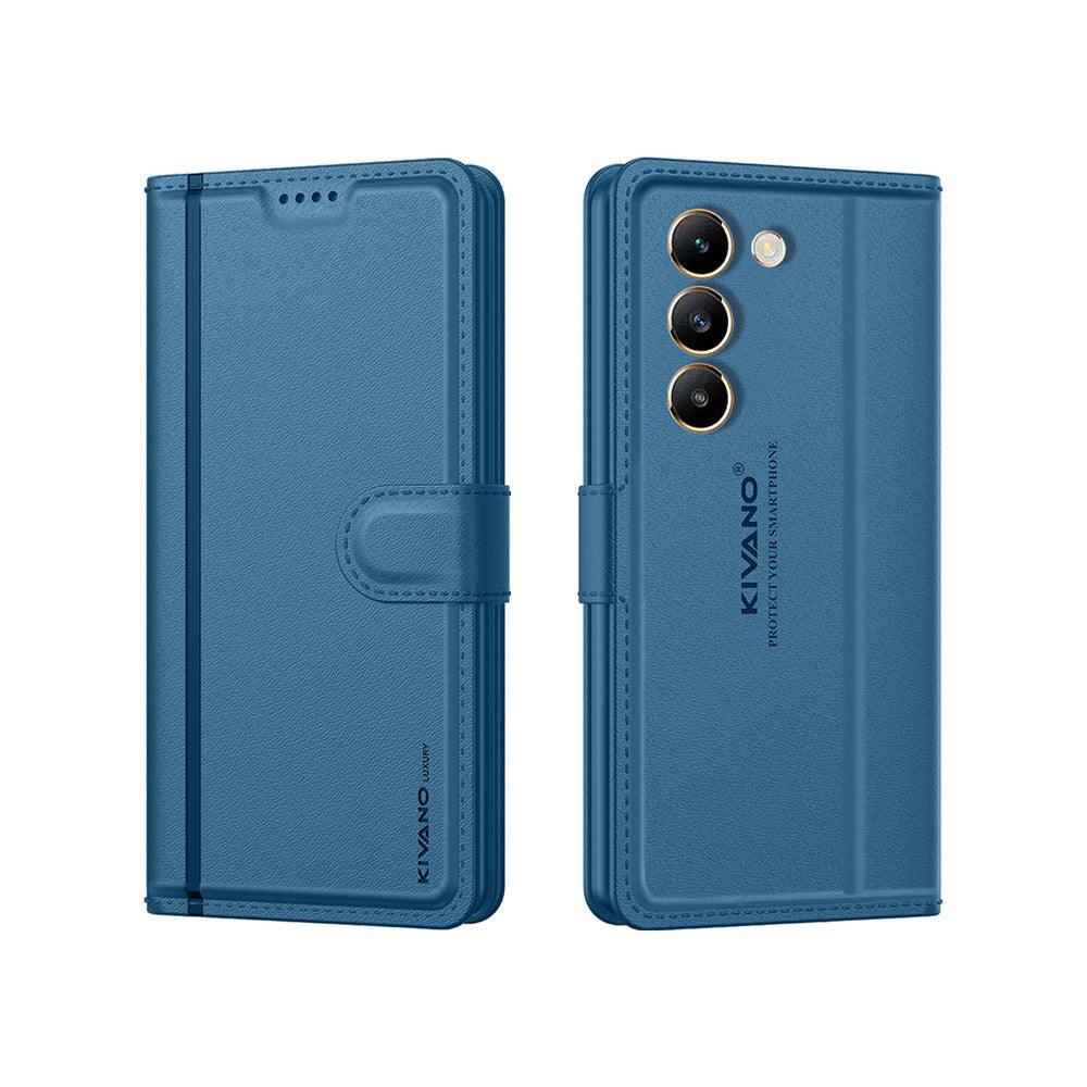 Vivo Y200E 5G/ Vivo T3 5G Leather Flip Cover & Mobile Card Holder - Aibex