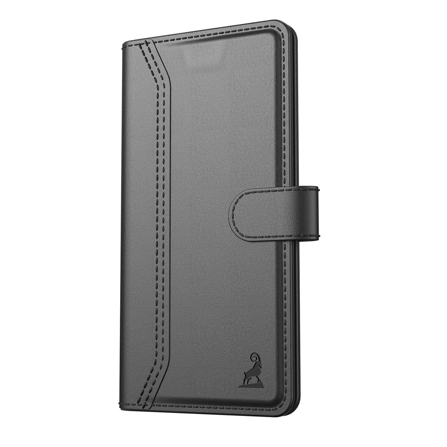 Vivo T3 Pro 5G Aibex PU Leather Flip Cover Foldable Stand & Pocket Magnetic Closure - Aibex