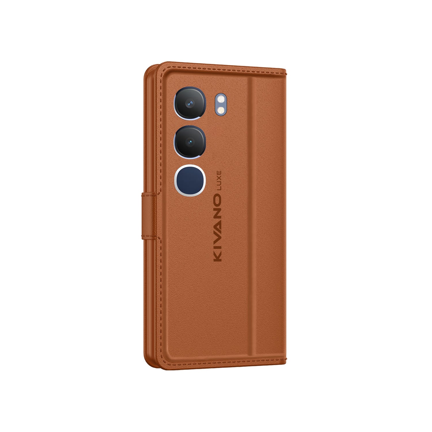 Vivo Y29 5G Leather Wallet Case with Stylish Flip Cover, Card Holder, and Stand KIVANO LUXE