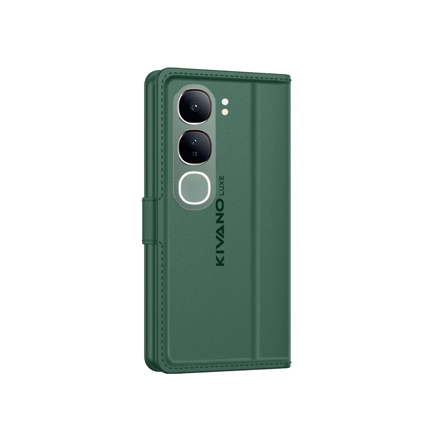 Vivo y300 5G Leather Flip Cover & Mobile Card Holder - Kivano Luxe