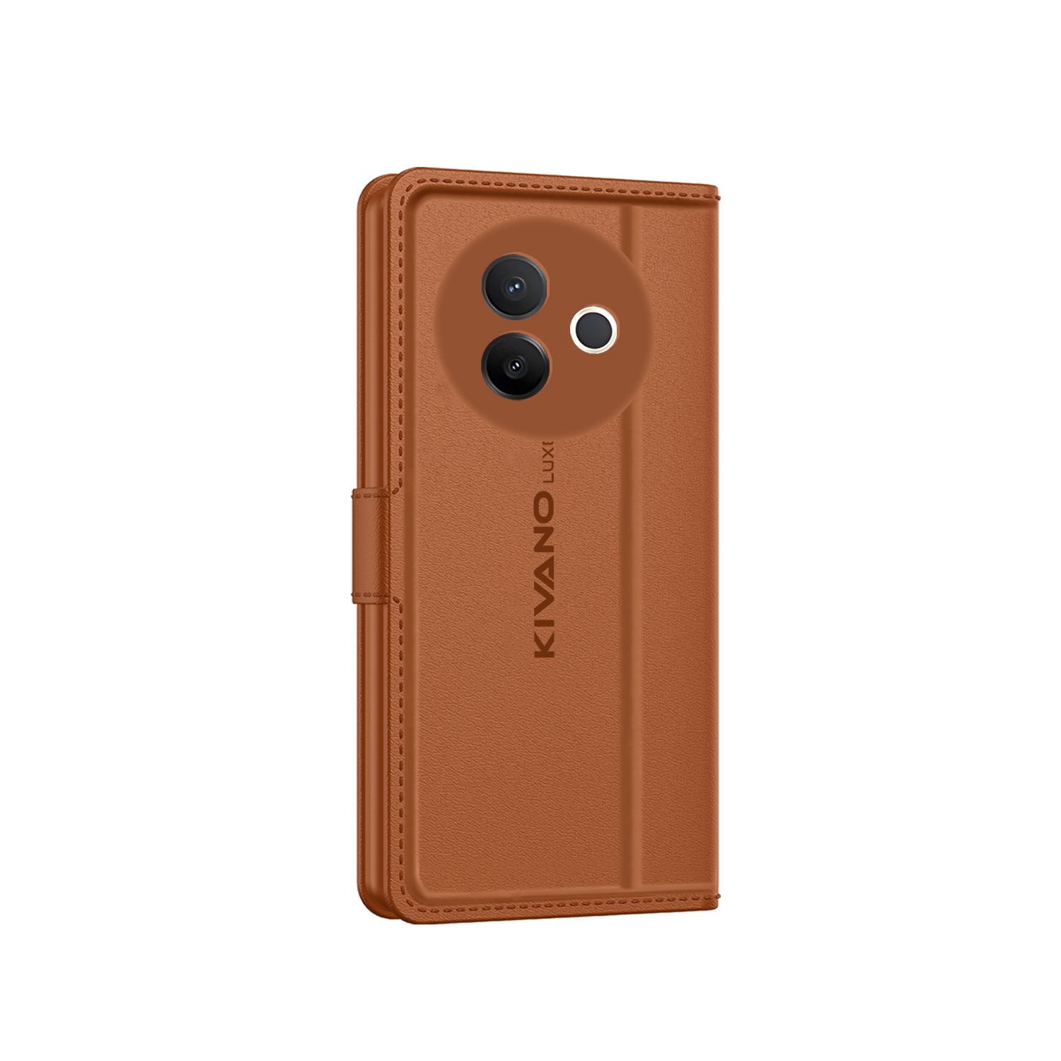 Vivo Y39 Flip Cover And Case Brown