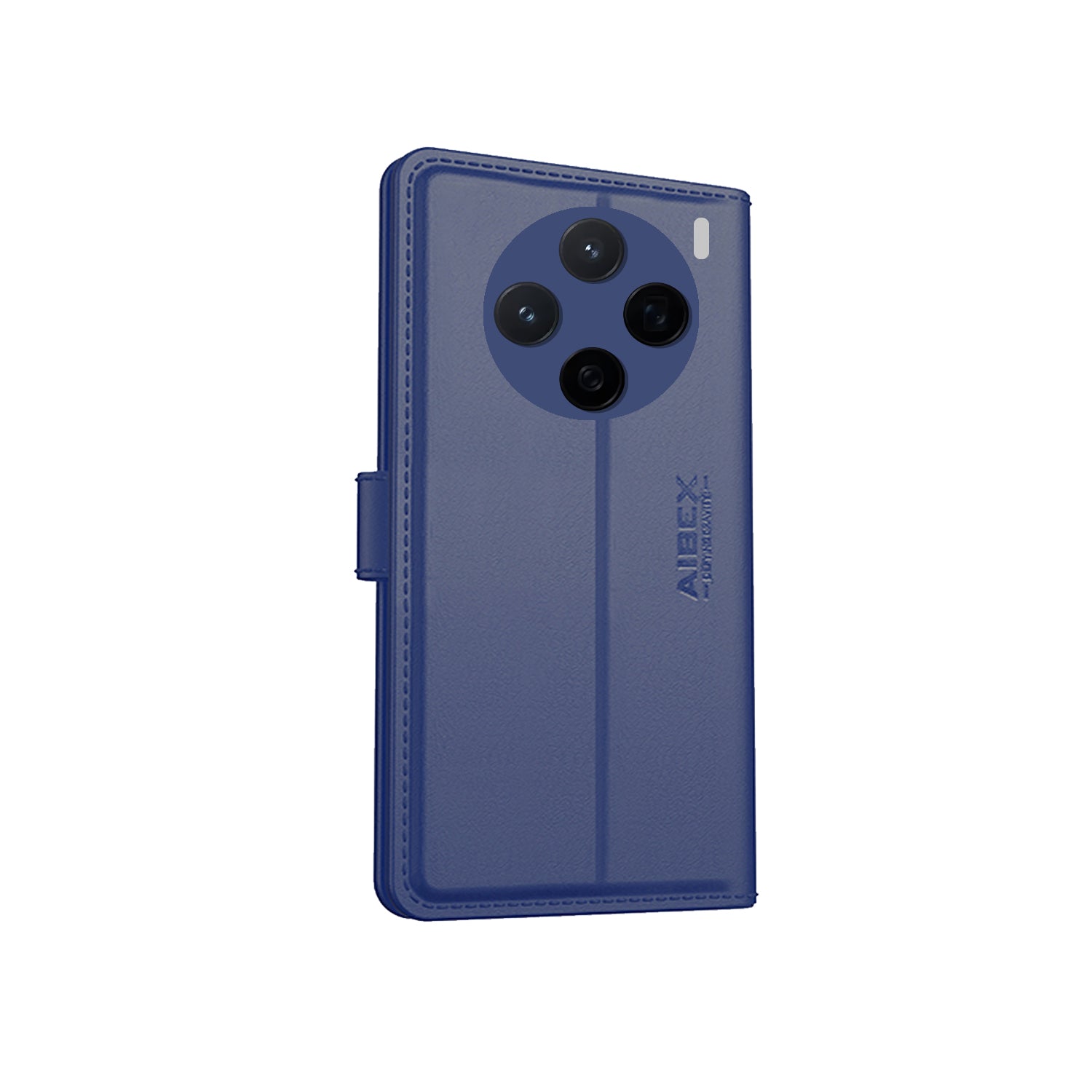 Vivo X200 Aibex PU Leather Flip Cover Blue