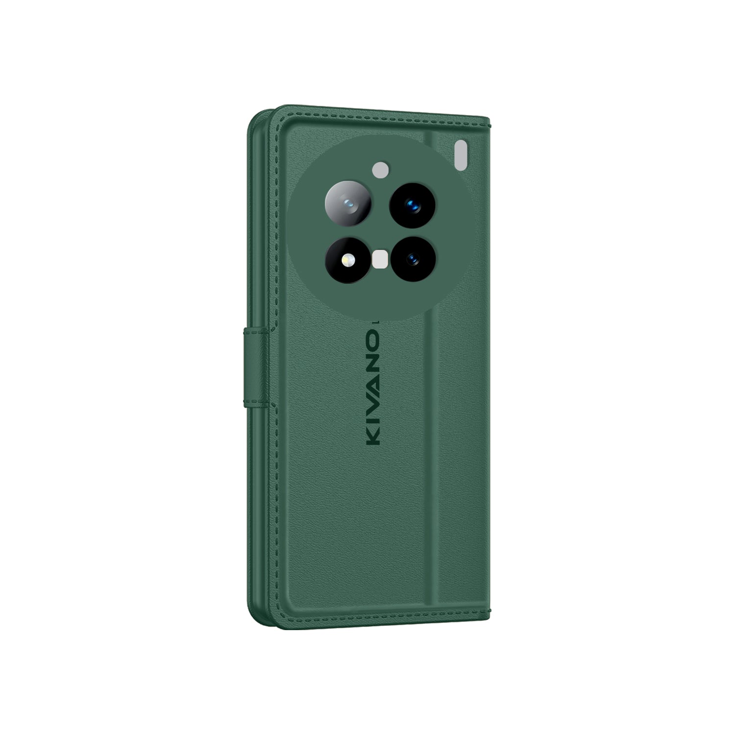 Vivo X200 Pro 5G Leather Wallet Case with Stylish Flip Cover, Card Holder, and Stand KIVANO LUXE