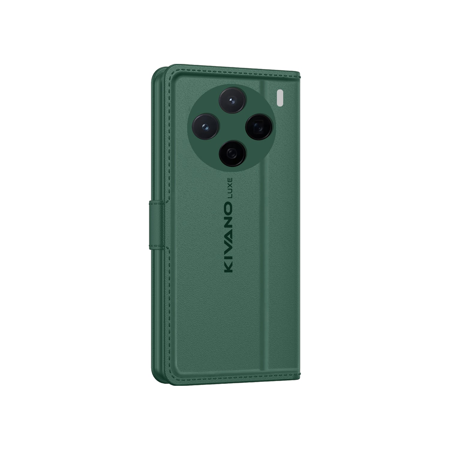 Vivo X200 Flip Cover And Case Green