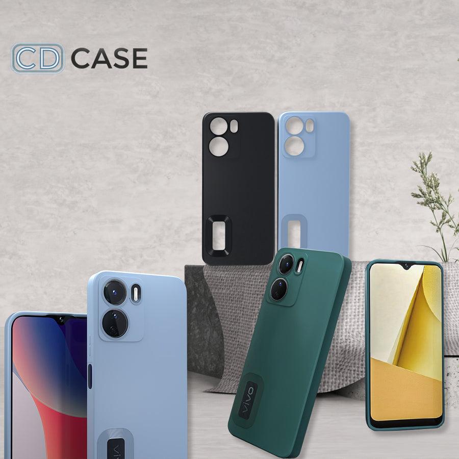 Aibex Back Cover for Realme C20 | Luxury Electroplating TPU|CD Pattern - Aibex