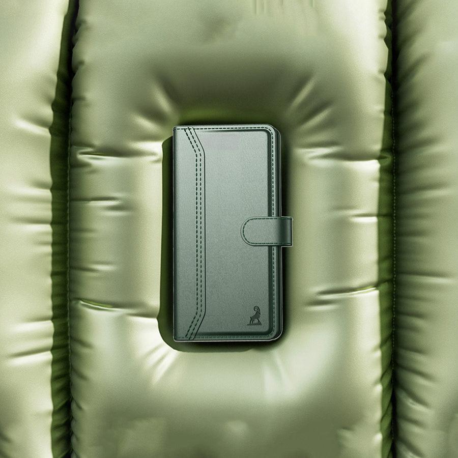 Xiaomi Redmi A1 Aibex PU Leather Flip Cover Foldable Stand & Pocket Magnetic Closure - Aibex