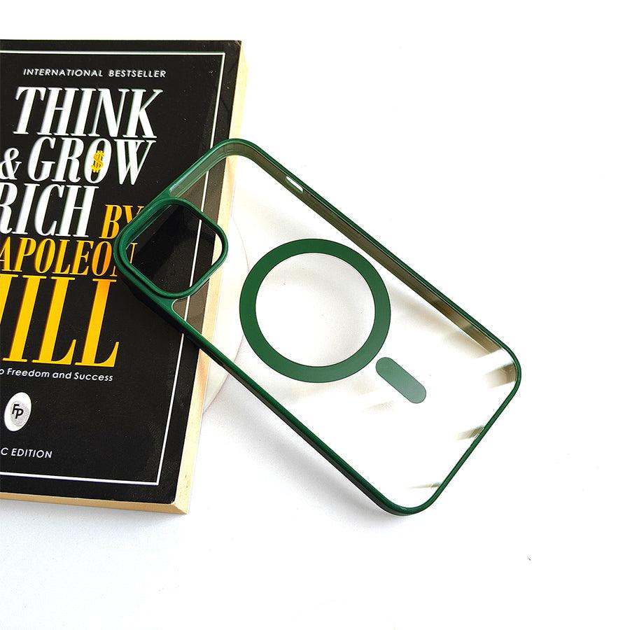 AIBEX Back Cover for Apple iPhone 12 Clear Case MagSafe Air-Guard Protection - Aibex