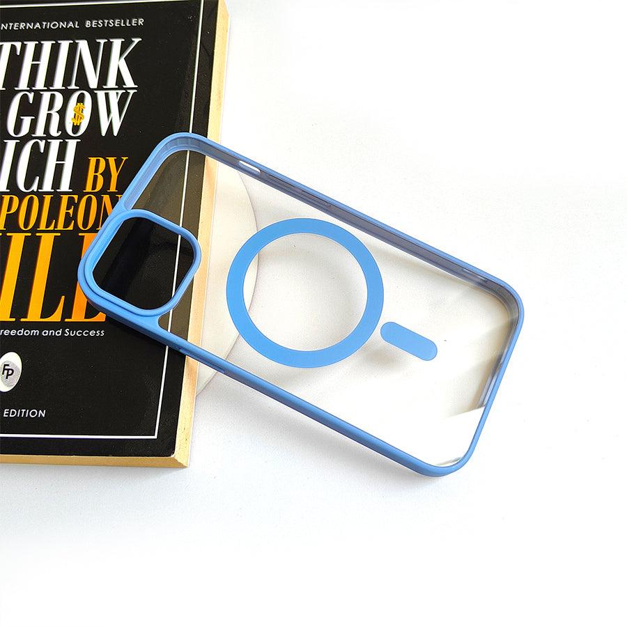 AIBEX Back Cover for Apple iPhone 14 Clear Case MagSafe Air-Guard Protection - Aibex