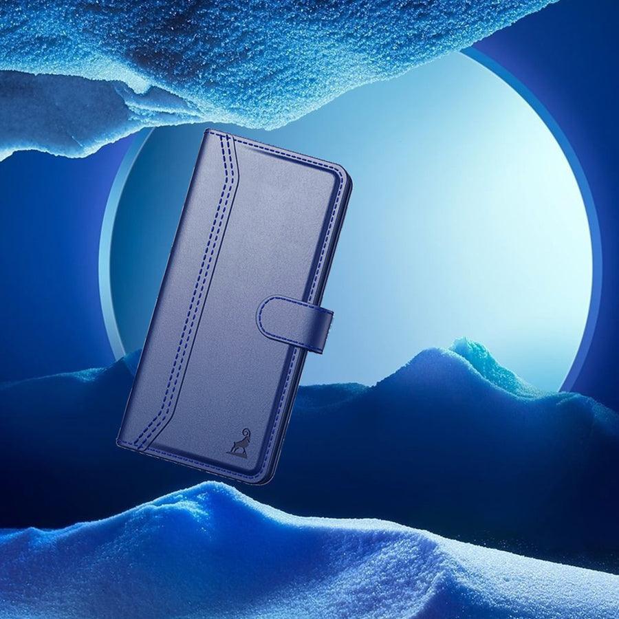 Xiaomi Redmi 9 Power Aibex PU Leather Flip Cover Foldable Stand & Pocket Magnetic Closure - Aibex