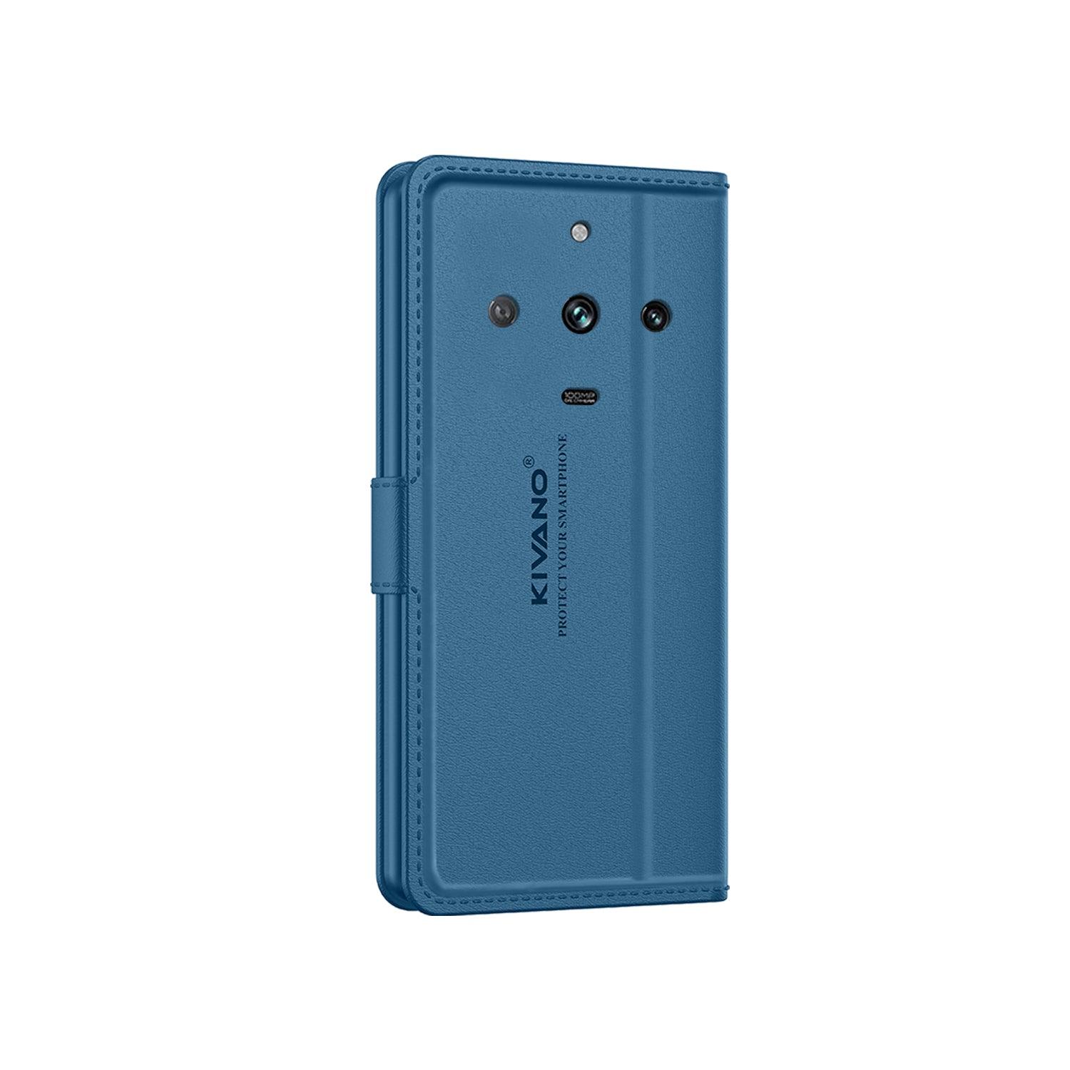 Leather Wallet Case for Realme 11 Pro 5G / Realme Narzo 60 Pro 5G / Realme 11 Pro Plus 5G ?Stylish Flip Folio Cover with Card Holder, Stand -KIVANO LUXE - Aibex