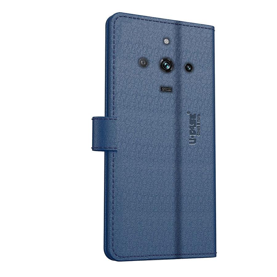 U-CASE Flip Cover for Realme 11 Pro 5G /Realme Narzo 60 Pro 5G / Realme 11 Pro Plus 5G Vegan Foldable Stand & Pocket Magnetic Closure - Aibex