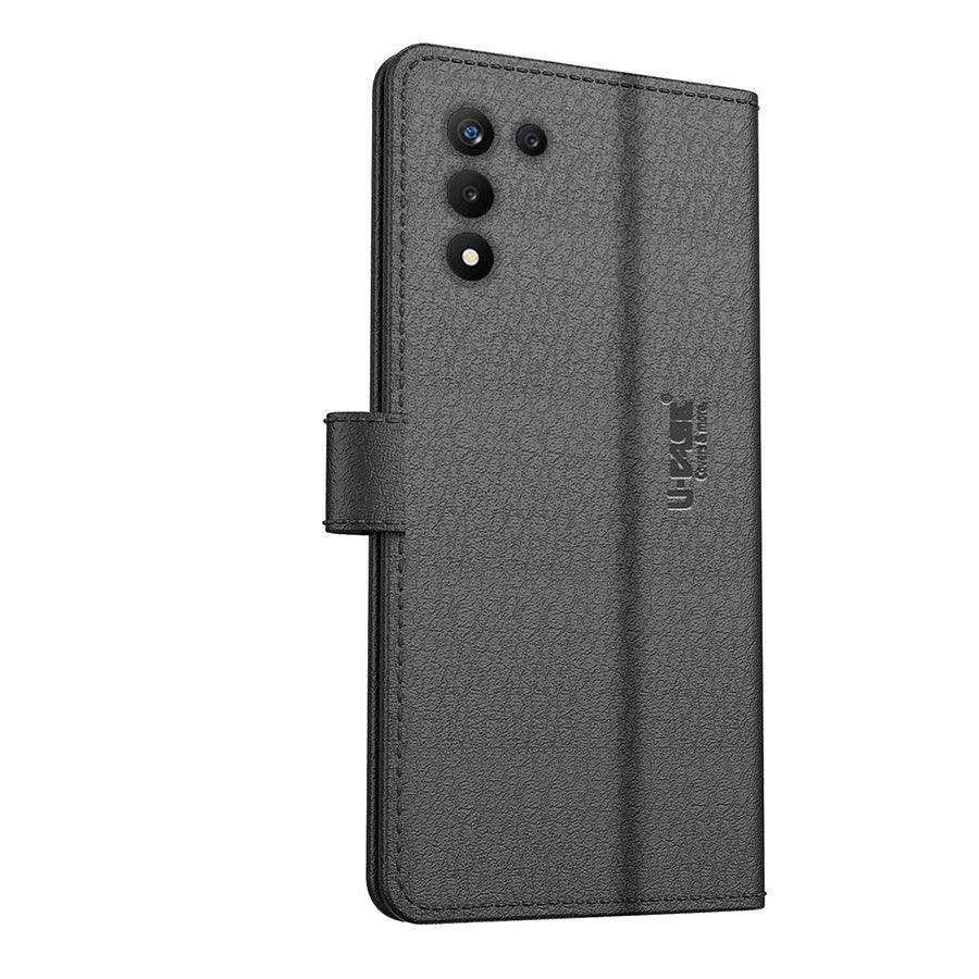 U-CASE Flip Cover for Realme 9 5G SE Vegan Foldable Stand & Pocket Magnetic Closure - Aibex