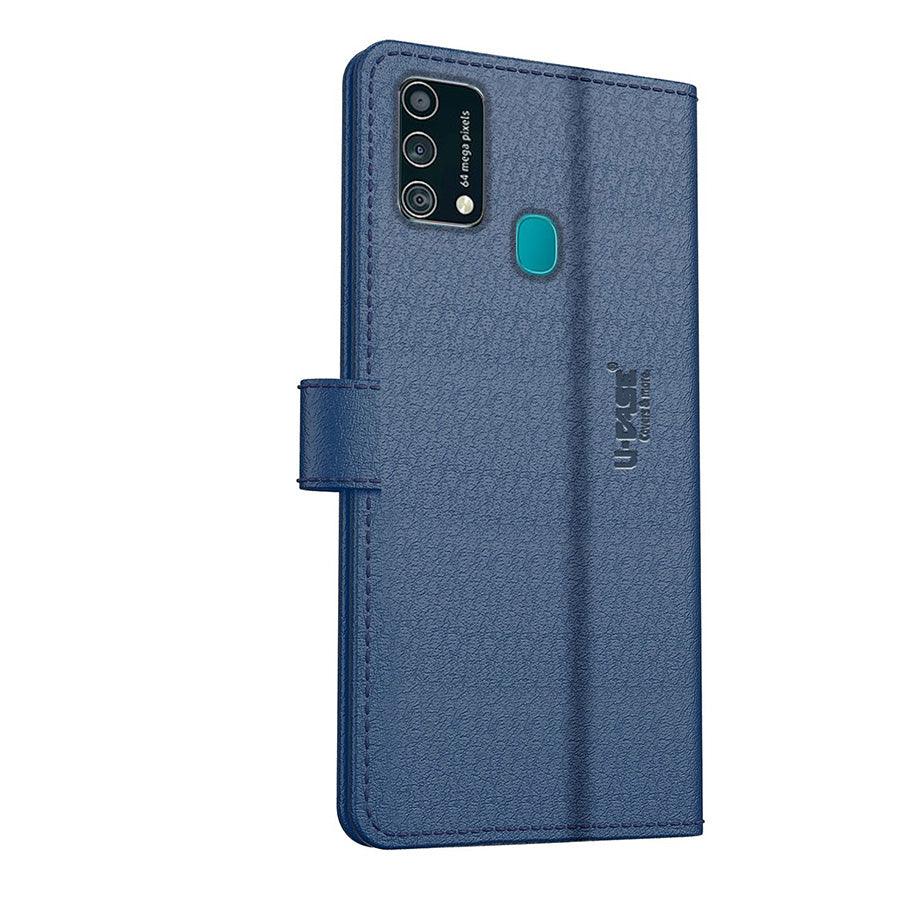 U-CASE Flip Cover for Samsung F41 Vegan Foldable Stand & Pocket Magnetic Closure - Aibex