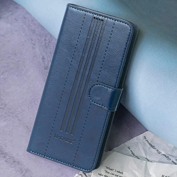 U-CASE Flip Cover for Oppo Reno 10 Pro Plus 5G Vegan Foldable Stand & Pocket Magnetic Closure - Aibex