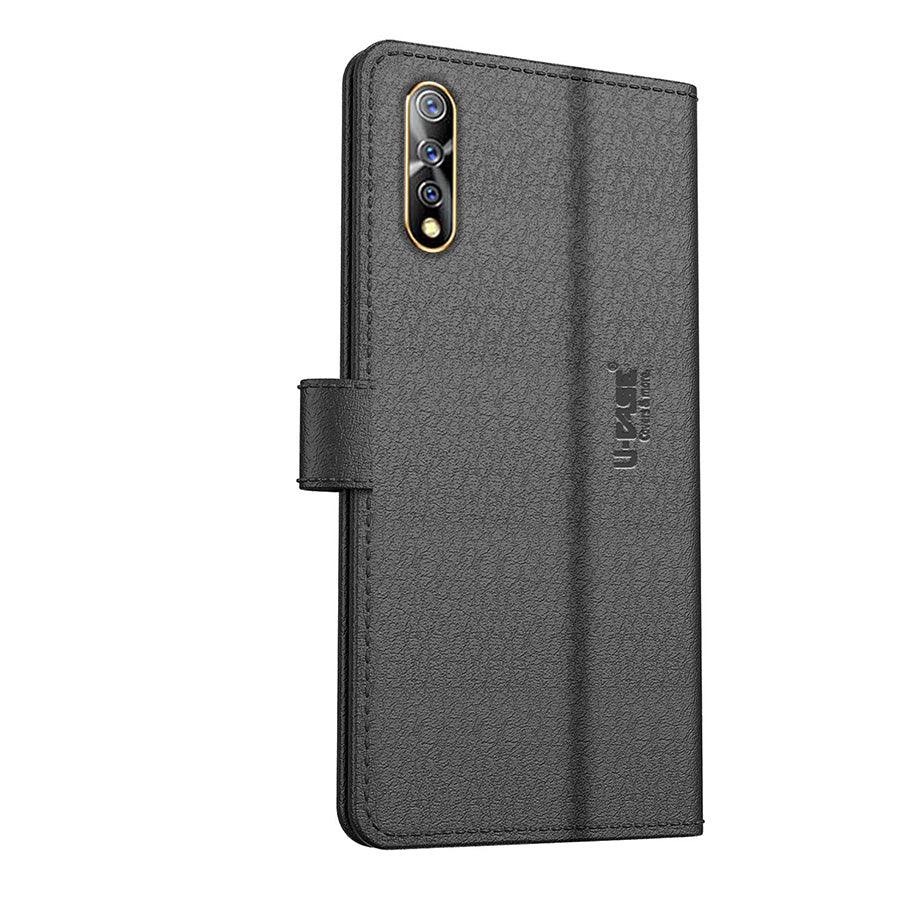 U-CASE Flip Cover for Vivo S1 Vegan Foldable Stand & Pocket Magnetic Closure - Aibex