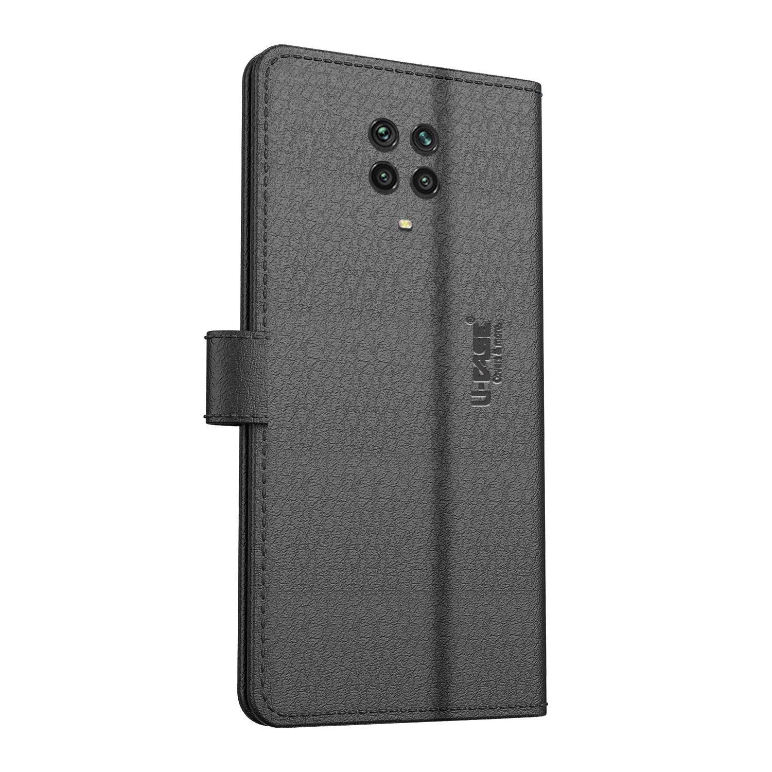 U-CASE Magnetic Flip Cover for Xiaomi Redmi Note 9 Pro / Note 9 Pro Max /Redmi 10 Lite/ Note 10 Lite / Poco M2 Pro Magnetic Closure - Aibex