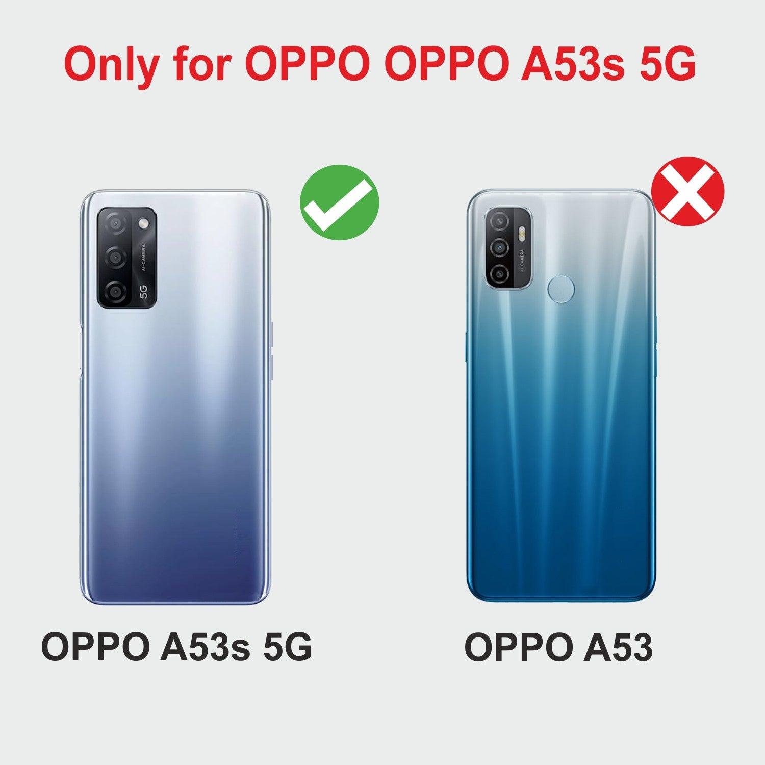 Oppo A53s 5G Aibex PU Leather Flip Cover Foldable Stand & Pocket Magnetic Closure - Aibex