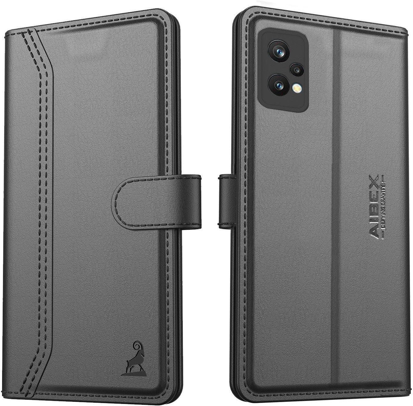 OnePlus Nord CE 2 Lite 5G Aibex PU Leather Flip Cover Foldable Stand & Pocket Magnetic Closure - Aibex