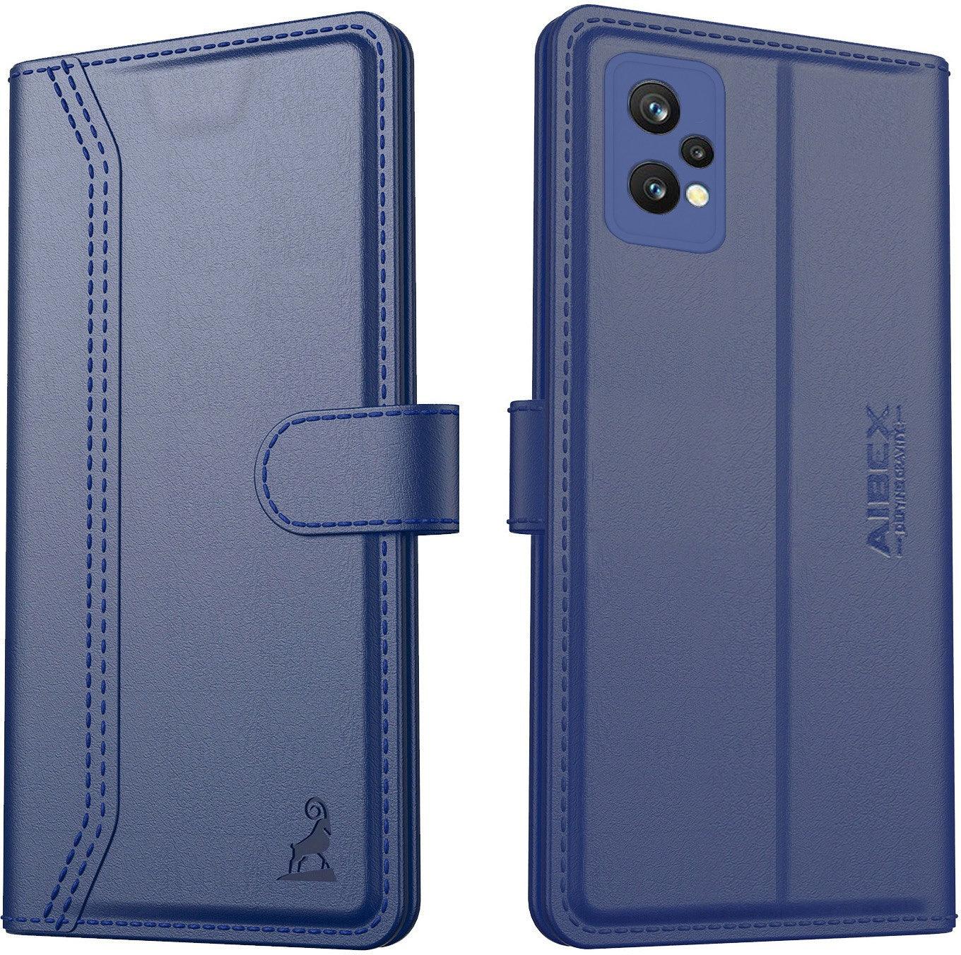 OnePlus Nord CE 2 Lite 5G Aibex PU Leather Flip Cover Foldable Stand & Pocket Magnetic Closure - Aibex