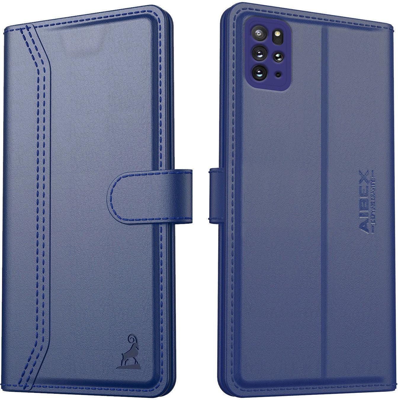 Samsung Galaxy S20 Plus Aibex PU Leather Flip Cover Foldable Stand & Pocket Magnetic Closure - Aibex
