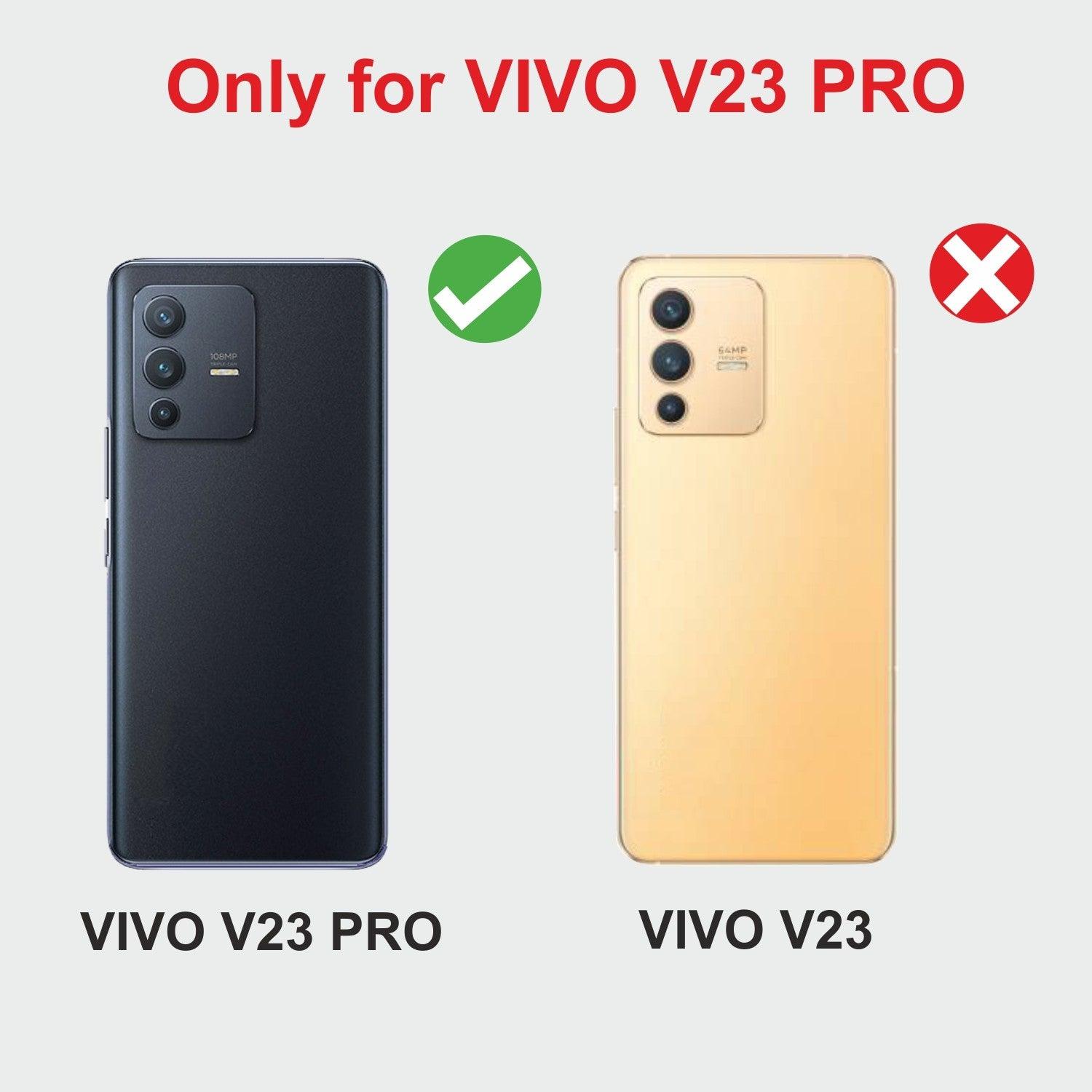 Vivo V23 Pro Aibex PU Leather Flip Cover Foldable Stand & Pocket Magnetic Closure - Aibex