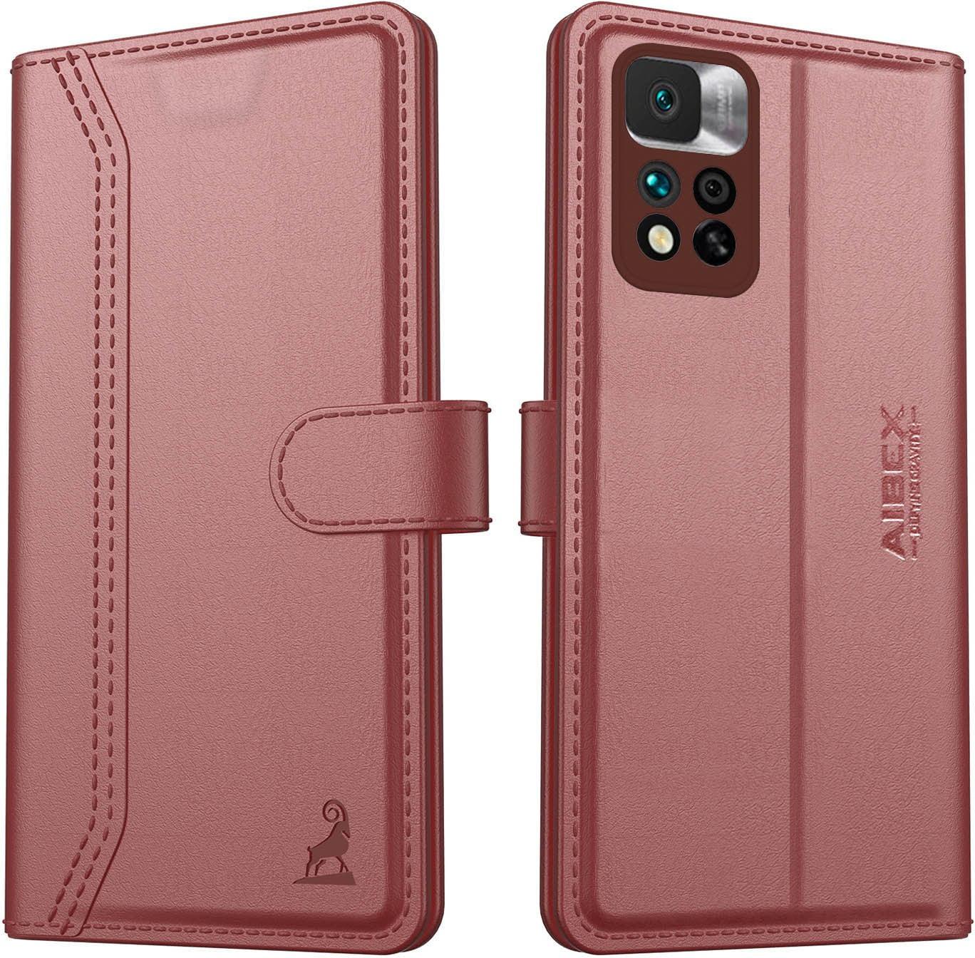 Xiaomi Redmi 11i 5G / 11i 5G Aibex PU Leather Flip Cover Foldable Stand - Aibex