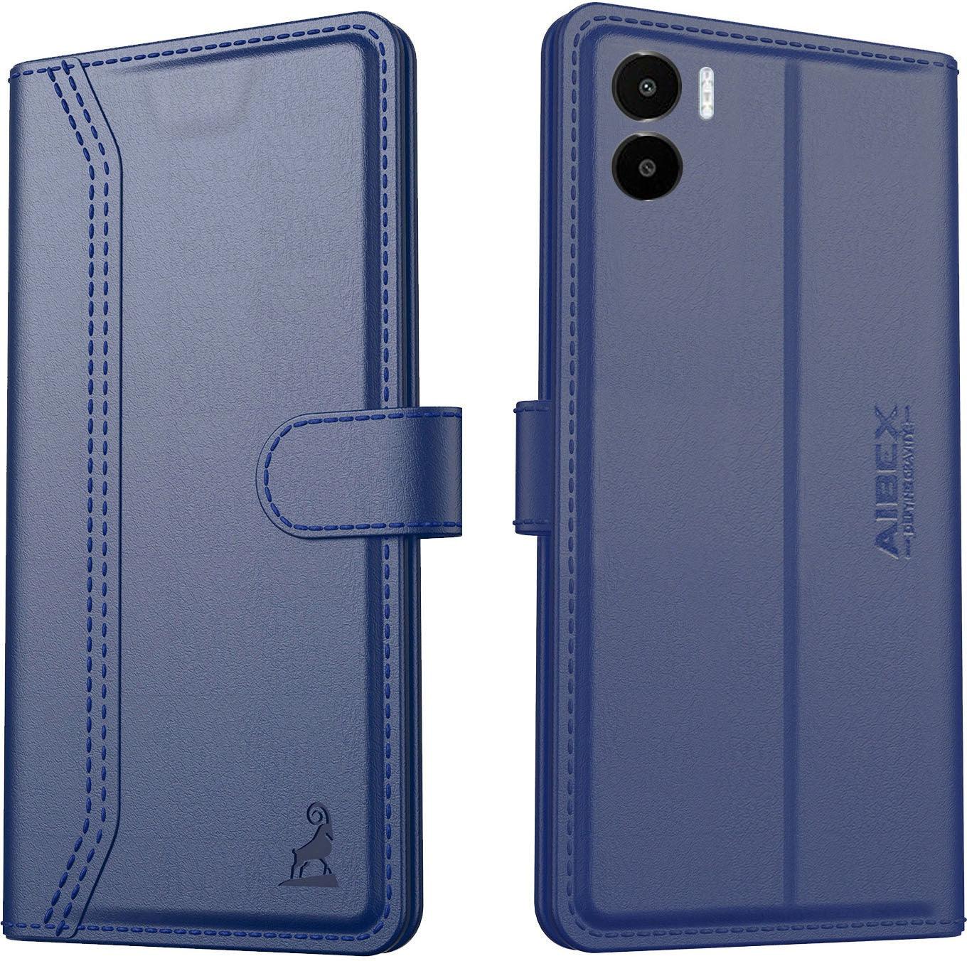Xiaomi Redmi A1 Aibex PU Leather Flip Cover Foldable Stand & Pocket Magnetic Closure - Aibex