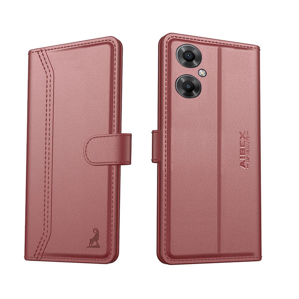 Xiaomi Poco M4 Aibex PU Leather Flip Cover Foldable Stand & Pocket Magnetic Closure - Aibex